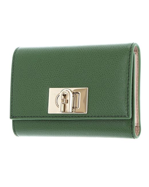 1927 Compact Wallet M Ivy di Furla in Green