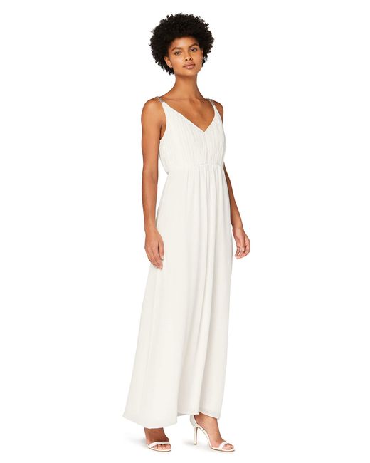 TRUTH & FABLE Amazon-Marke: Maxi-Boho-Kleid aus Chiffon in Weiß - Lyst