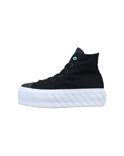 Scarpe Sportive Ctas Lift 2X Hi 571675C Donna Nere Nero 37.5 EU di Converse in Black