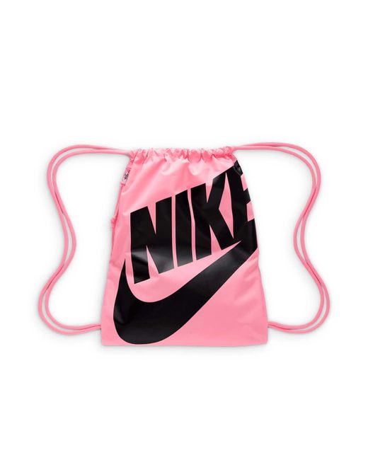 Nike Pink Adults Heritage Gym Sack Ba5351 611