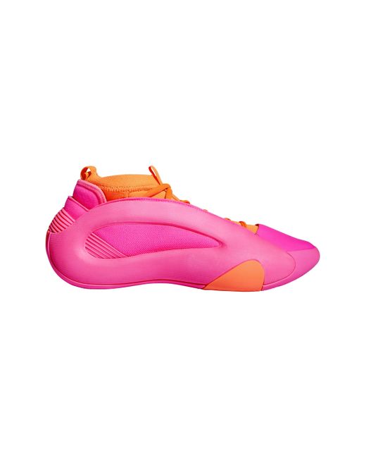 Adidas Pink Harden Volume 8 Sneaker for men