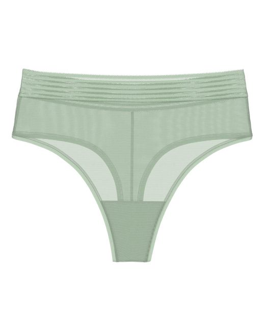 Tempting Sheer-Perizoma a Vita Alta Underwear di Triumph in Green