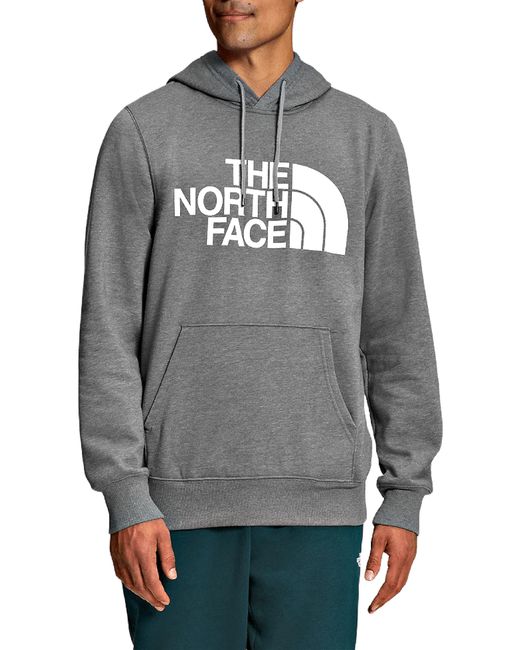 The North Face Gray Half Dome Pullover Hoodie for men