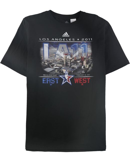 Adidas Black S La 11 All-star Game Graphic T-shirt for men