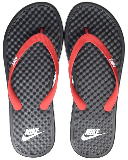 Nike Red Mens Flip Flop for men