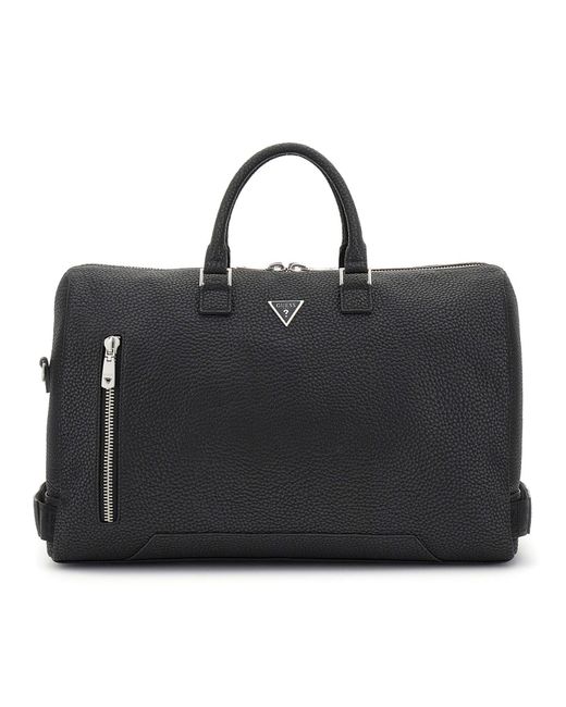 Guess Black Torino Duffle Bag W Vtl Zip for men