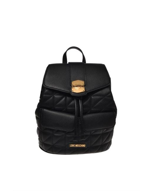 Love Moschino Black Jc4051pp1i Backpack