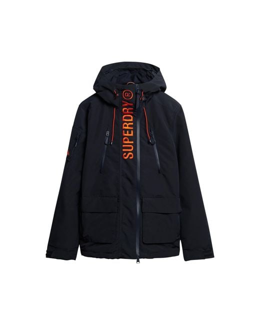 Superdry Blue Ultimate Emb Windbreaker Jkt A2-wind Family for men