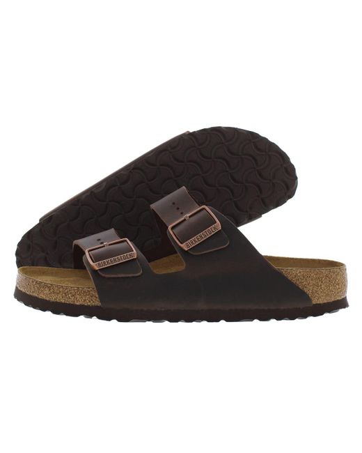 Birkenstock Brown Suede Soft Footbed Arizona Sandal