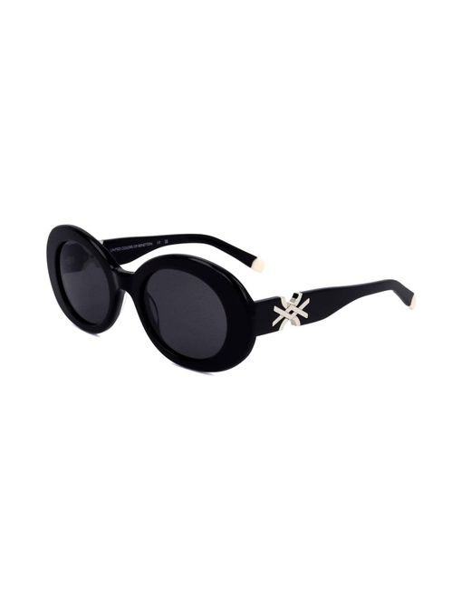 Occhiali da Sole Benetton BE5082 001 G. SOLID BLACK 51/21/140 Donna di Benetton