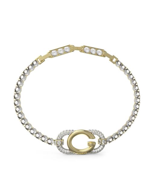 Guess Armband Roestvrij Staal Jubb04508jwygs in het Metallic