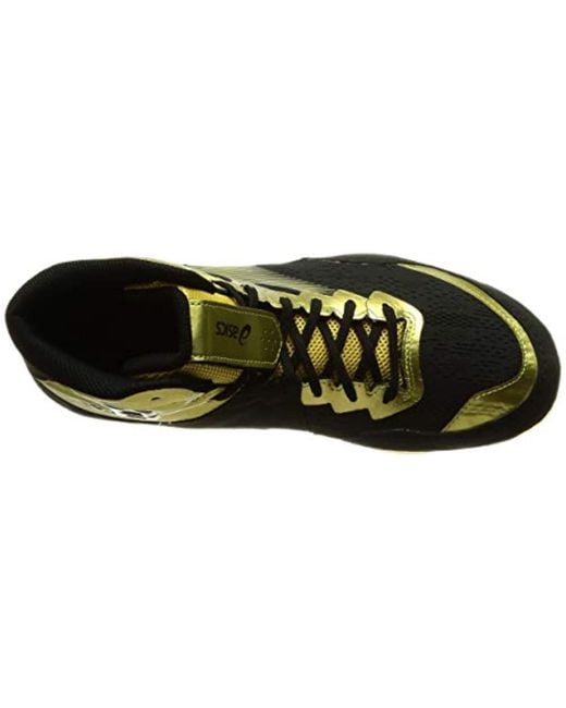 Asics Jb Elite Iv 1081a0 Wrestling Shoes Boxing Shoes Mma (6.5 Uk, Rich  Gold/black) for Men | Lyst UK