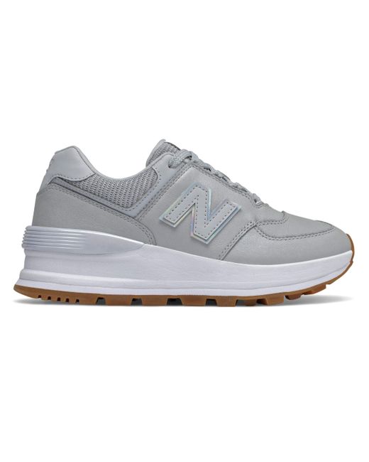New Balance Black Laufschuhe WL574 CAS Grau 37 EU