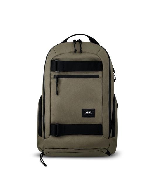 Vans Black Dx Skatepack Backpack 27l Bungee Cord Oatmeal Vn0a7scj9jc1