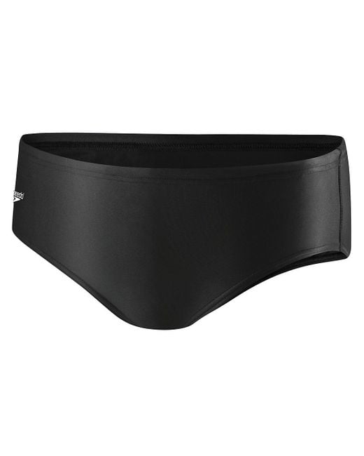 Speedo 70800h S Ml Solid Brief in Black for Men Lyst UK
