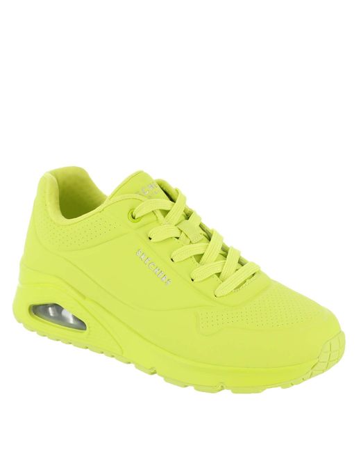 Sneaker Uomo Uno Stacre di Skechers in Yellow