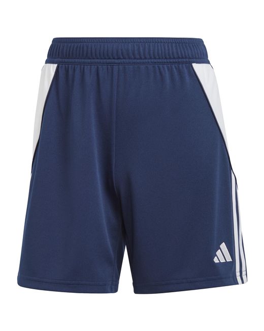 Adidas Blue Teamsport Textil - Shorts Tiro 24 Short blauweiss