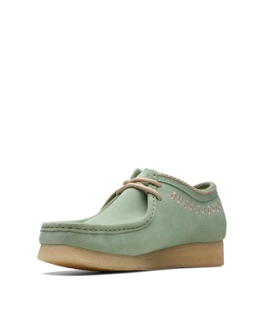 Clarks Green Wallabee Shoe for men