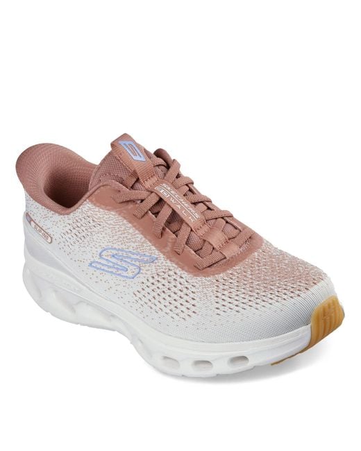 Skechers Gray Go Walk Glide Step 2.0 Nessa Hands Free Slip-In-Sneaker