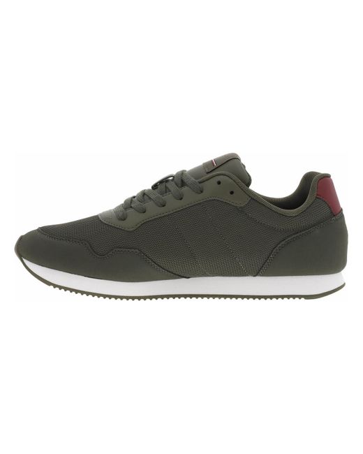 Tommy Hilfiger Green Running Trainers Athletic for men
