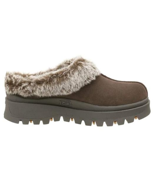 skechers women's fortress clog slipper
