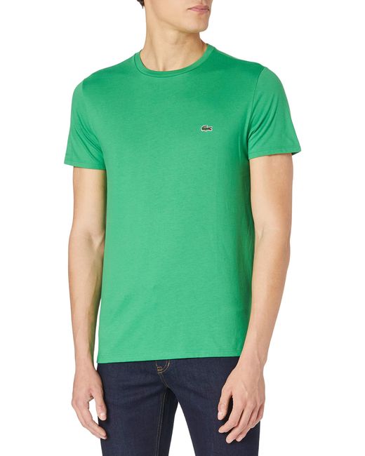 Lacoste TH6709 T-Shirt in Grün für Herren - Sparen Sie 37% - Lyst