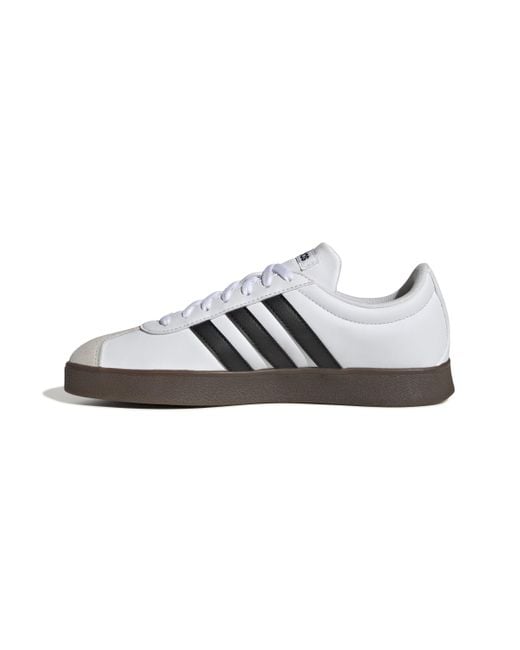 Adidas Vl Court 3.0 Base Shoes S Trainers White/black/gum 7