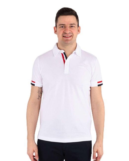M Polo Detail Geox de hombre de color White
