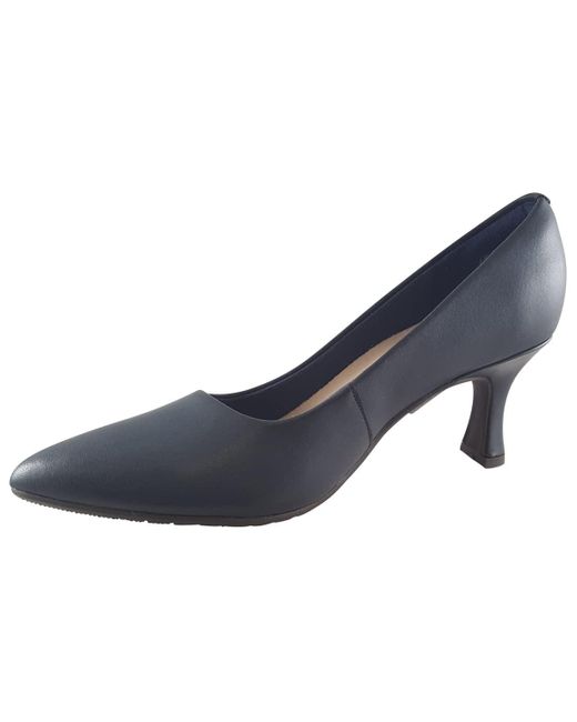 Clarks Blue Kataleyna Gem Court Shoes Size: 4,
