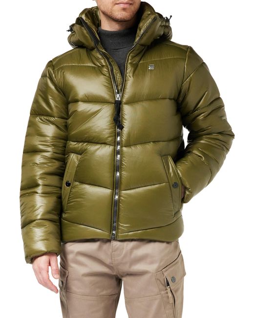 G-Star RAW Green G-tar Padded Puffer Jacket An for men
