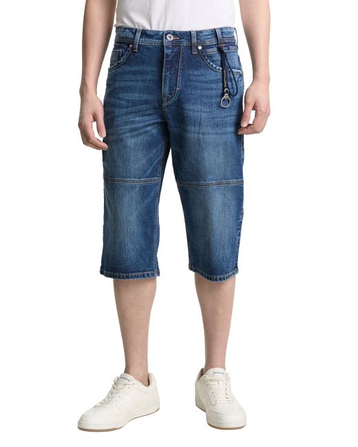 Tom Tailor 1044980 Bermuda Jeans Shorts in Blue für Herren