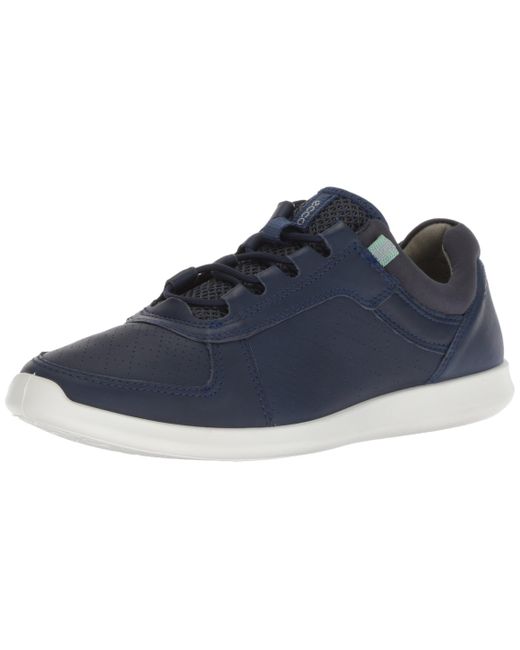 Ecco Leather Sense Toggle Sneaker In Blue Save 33 Lyst