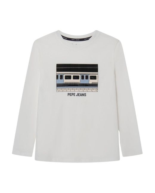 Nealson tee T-Shirt Pepe Jeans de hombre de color White