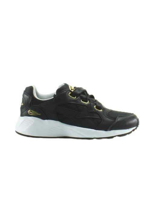 PUMA Previal Hearts Black Synthetic Ribbon Lace Up S Trainers 365649 01