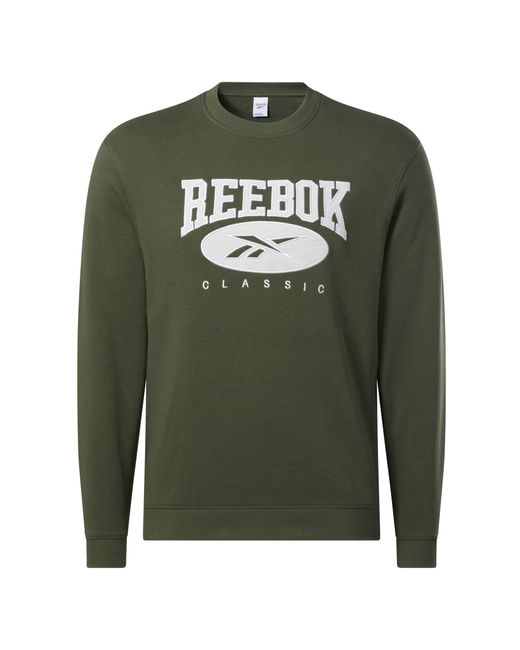 Reebok Green Classics Archive Essentials Crew Sweatshirt