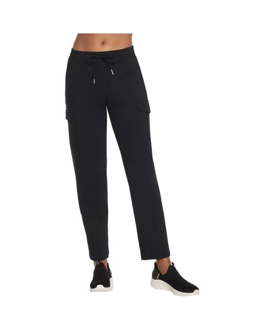 Slip in Cargo Pants Pantalones Informales Skechers de color Black