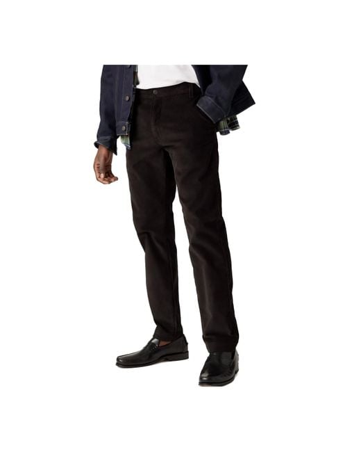 Levi's Broek Xx Chino Std Ii,meteorite.,33w / 32l in het Black voor heren