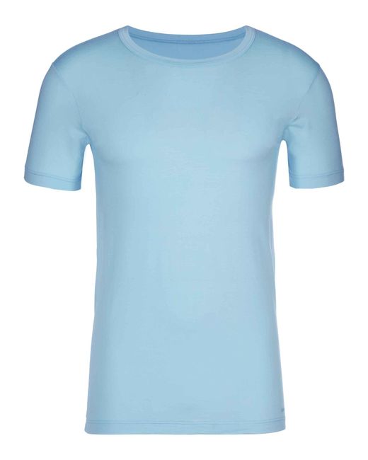 Balanced Day Maglietta a maniche corte con effetto Quick Dry di Calida in Blue da Uomo