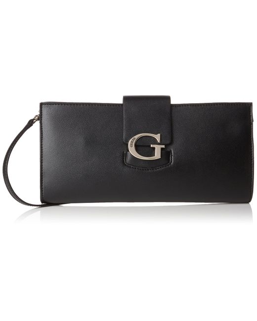 Guess Black Lexxi Clutch Münzbörsen