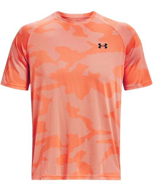 Under Armour Orange Tech 2.0 5c Short Sleeve T-shirt for men