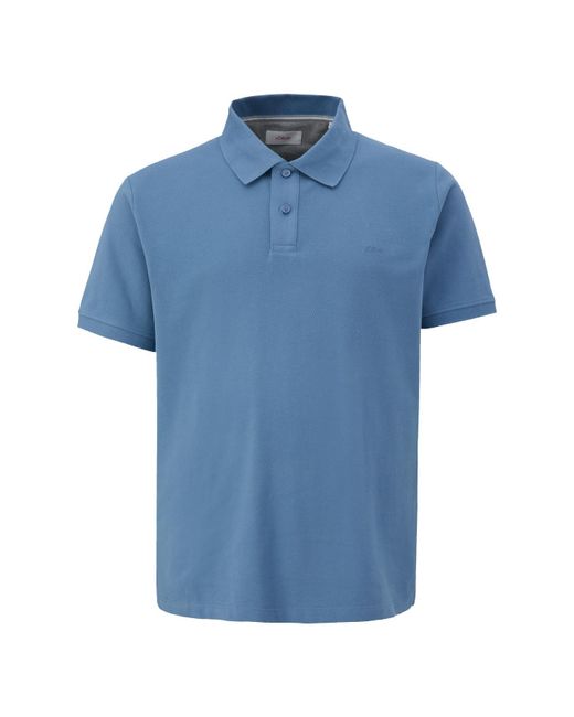 S.oliver Big Size 2148696 Poloshirt in Blue für Herren