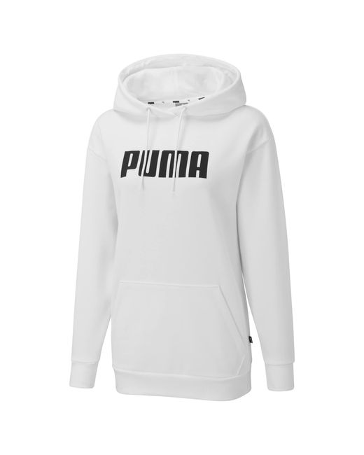 Felpa con cappuccio oversize da donna Essentials di PUMA in Gray