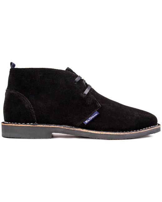 Ben Sherman Hemmings Desert Desert-boots Stiefel Schwarz 42 EU in Black für Herren