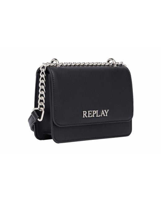 Replay Black FW3001 Handtasche