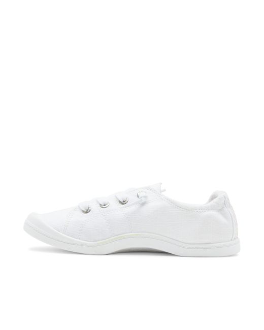 Roxy Bayshore Slip On Sneaker Shoe in White | Lyst