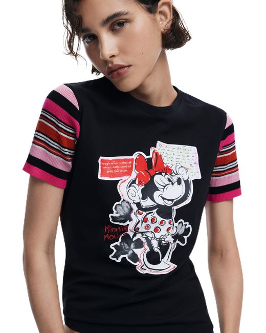 Desigual Ts_minnie in het Blue