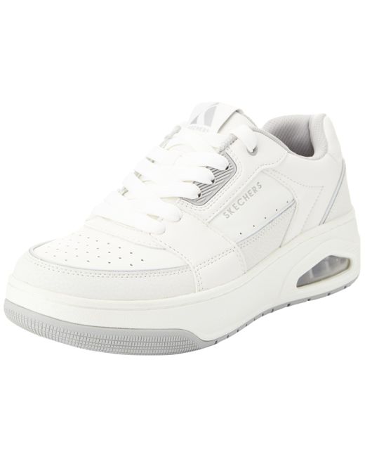 Skechers White Uno Court Low-post Trainers for men