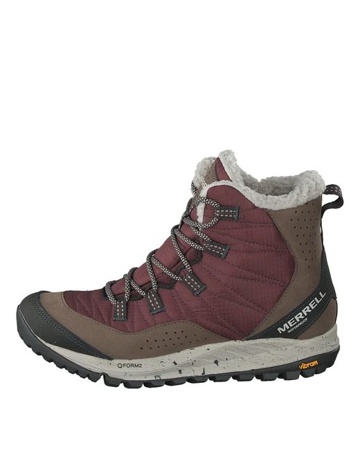 Generalife filosofi Integral Merrell Winter Boots Hiking in Brown | Lyst