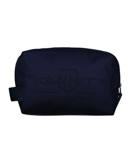 Gant Blue 's Tonal Shield Wash Bag Toiletry