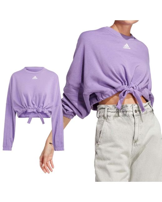 Dance Swt Felpa di Adidas in Purple